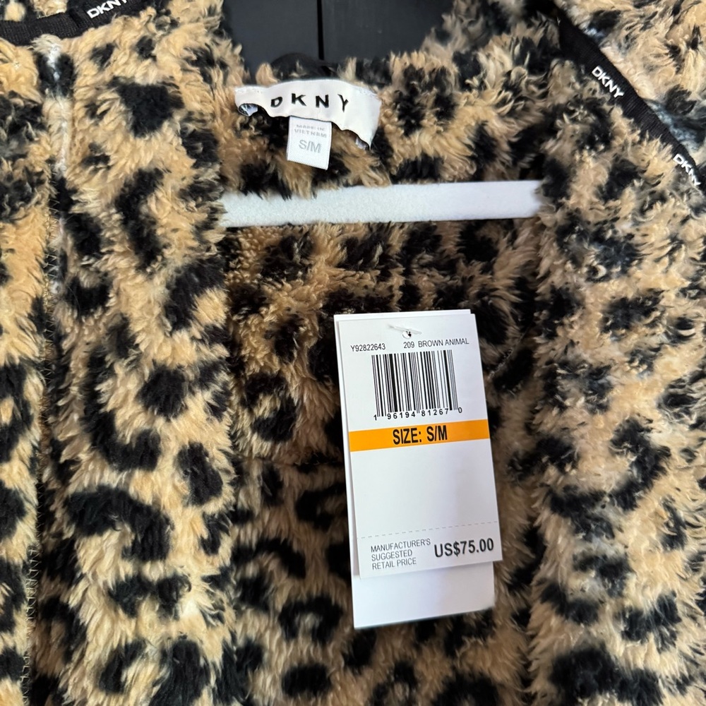 Dkny Leopard Robe - Picture 3 of 3